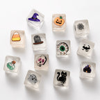 Halloween Squishy Blocks – Pumpkin & Bat Designs