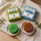 Mugwort Herbal Essential Oil Soap – Botanical-Inspired Daily Cleansing Bar