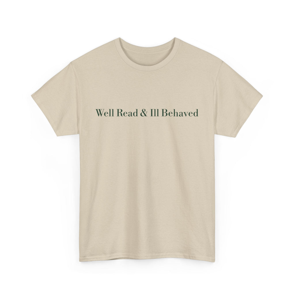 Well Read & Ill Behaved Storefront T-shirt
