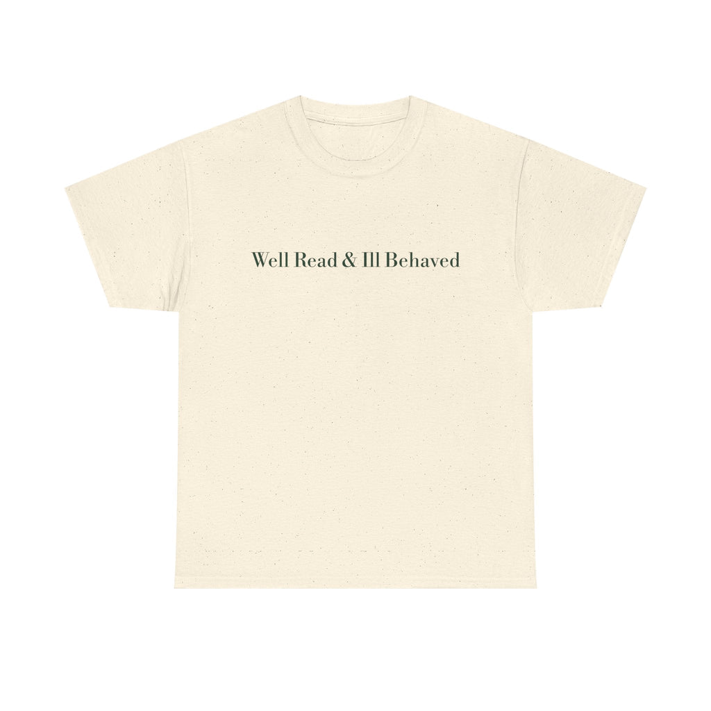 Well Read & Ill Behaved Storefront T-shirt