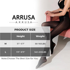 ARRUSA Shimmer Tights – Glossy Sheer Pantyhose for Women