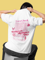 Romantic Bookstore Guest Check T-Shirt- Shipping Only!