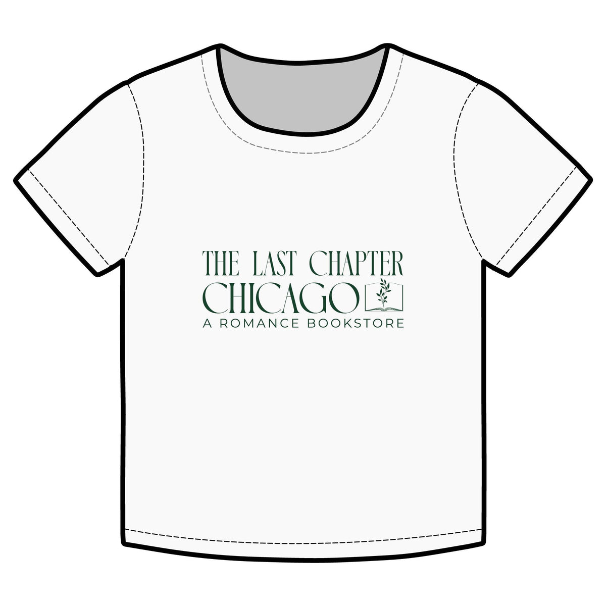 The Last Chapter Chicago Organic Rib Baby Tee