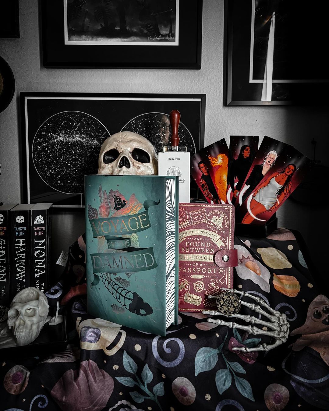Voyage of the Damned by Frances White Full Box (Illumicrate 'Murder Mystery' Exclusive)