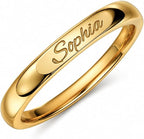 Personalized Name Ring for Women – Custom Name Jewelry, A Meaningful Gift for Her