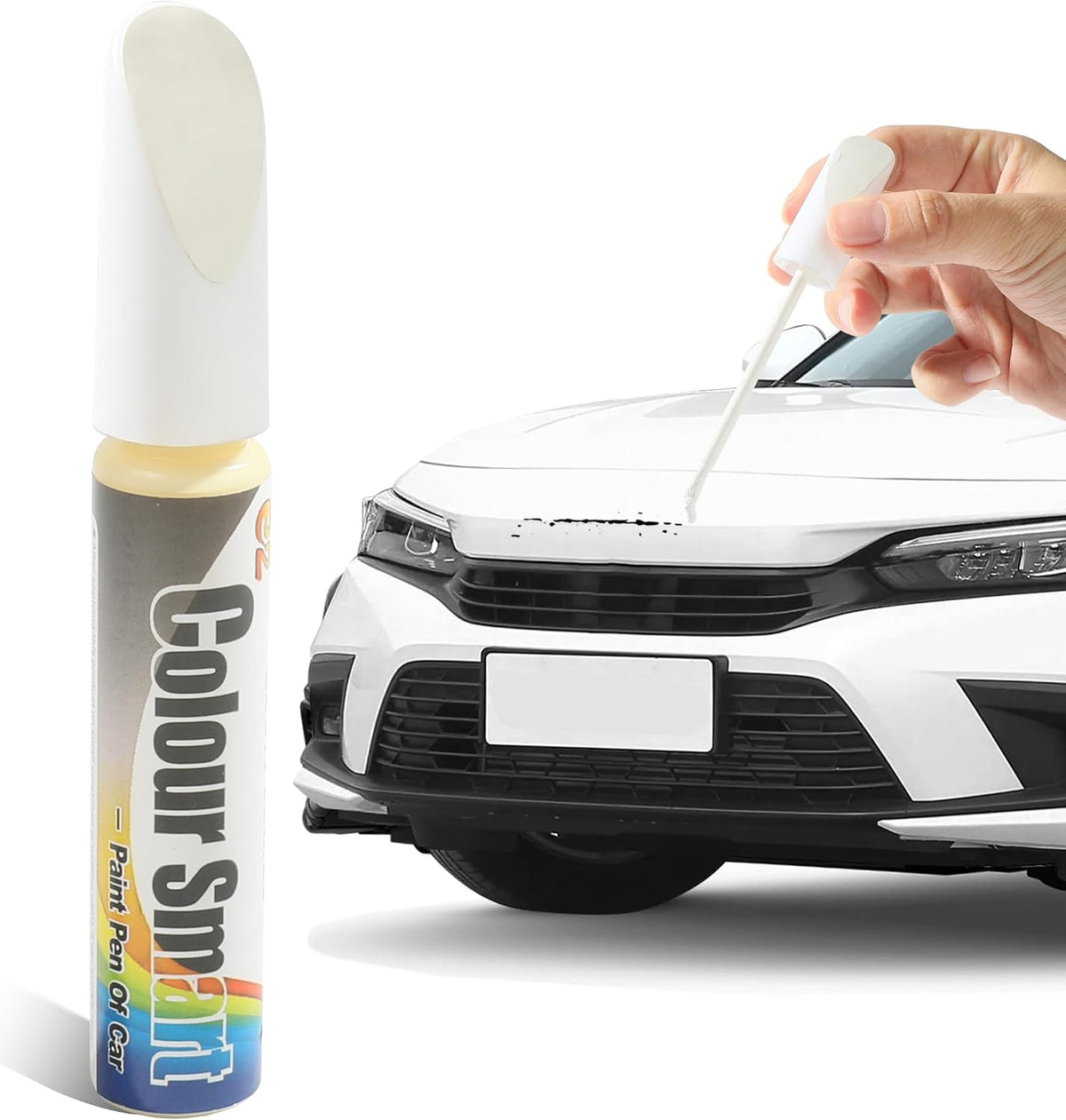 Gray Car Touch Up Paint Pen for Scratch Repair