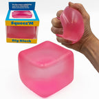Oversized Gel Stress Cube – Squishy Sensory Fidget Toy