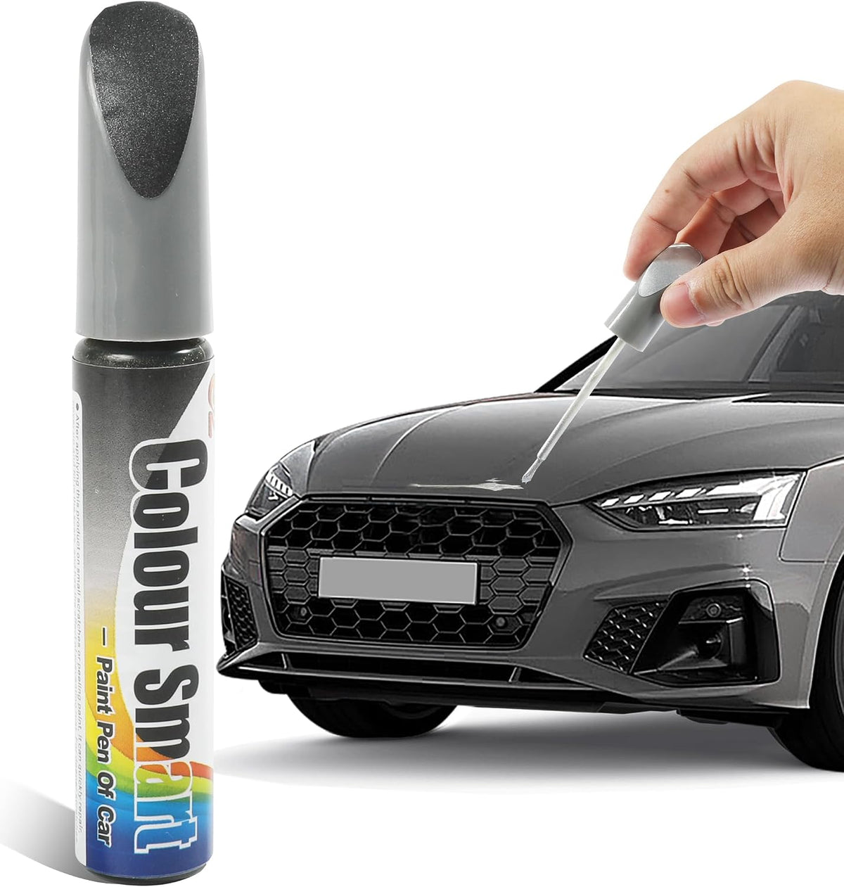 Gray Car Touch Up Paint Pen for Scratch Repair