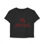 Morally Gray Men Baby Tee - The Scarlet Letter Collection