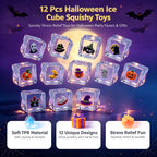 Halloween Squishy Blocks – Pumpkin & Bat Designs