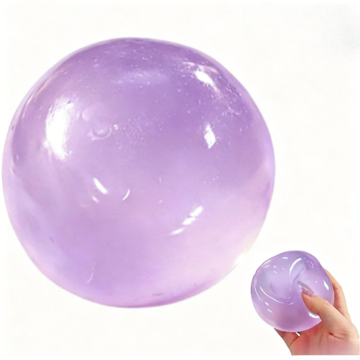 Coconut Oil Slow-Rebound Squishy Ball – Soft Squeeze Sensory Toy for Everyday Fun