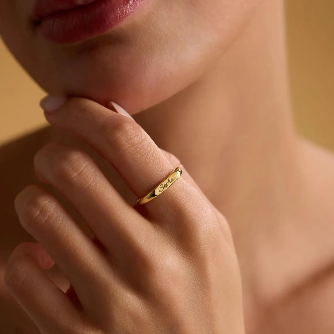 Personalized Name Ring for Women – Custom Name Jewelry, A Meaningful Gift for Her