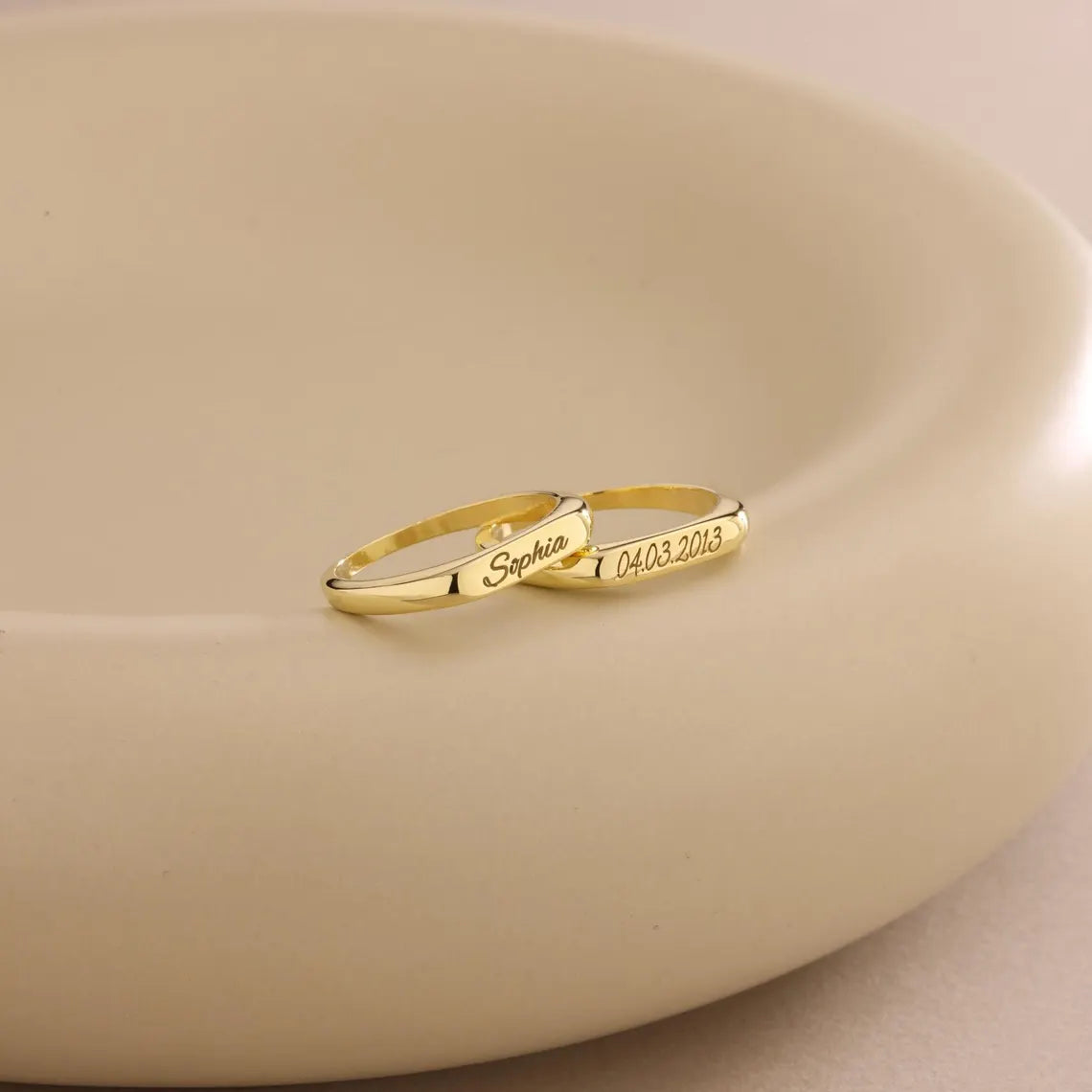 Personalized Name Ring for Women – Custom Name Jewelry, A Meaningful Gift for Her